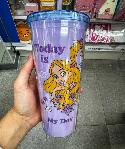 Vaso de plástico Grande de Enredados