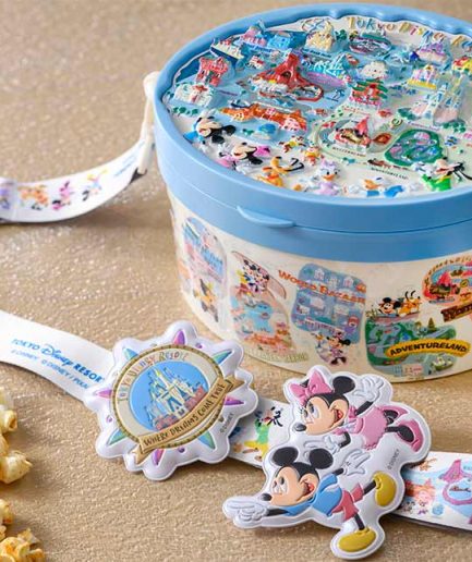palomitero de Mapa de Disneyland Tokyo y Disney Sea