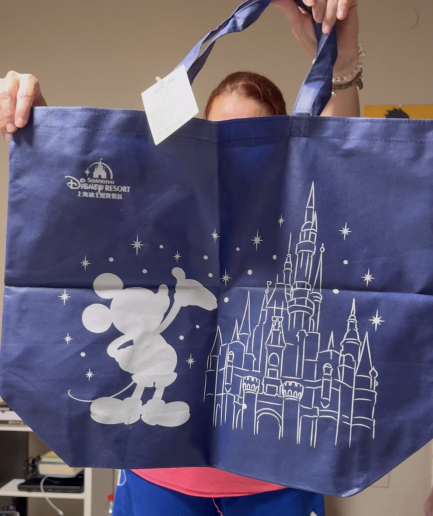 BOLSA GRANDE DE COMPRA DE SHANGHAI DISNEYLAND